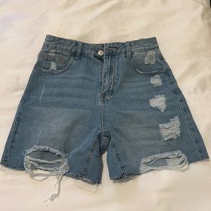Jean shorts